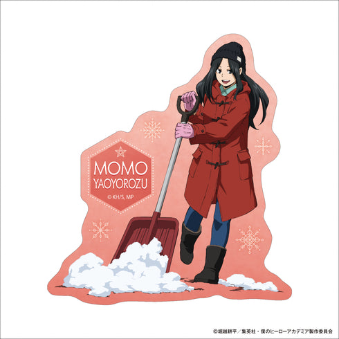 『僕のヒーローアカデミア』ダイカットステッカー/八百万百 雪かき